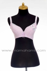 bra menyusui chelyne kawat busa pink  BHM 33 1  large